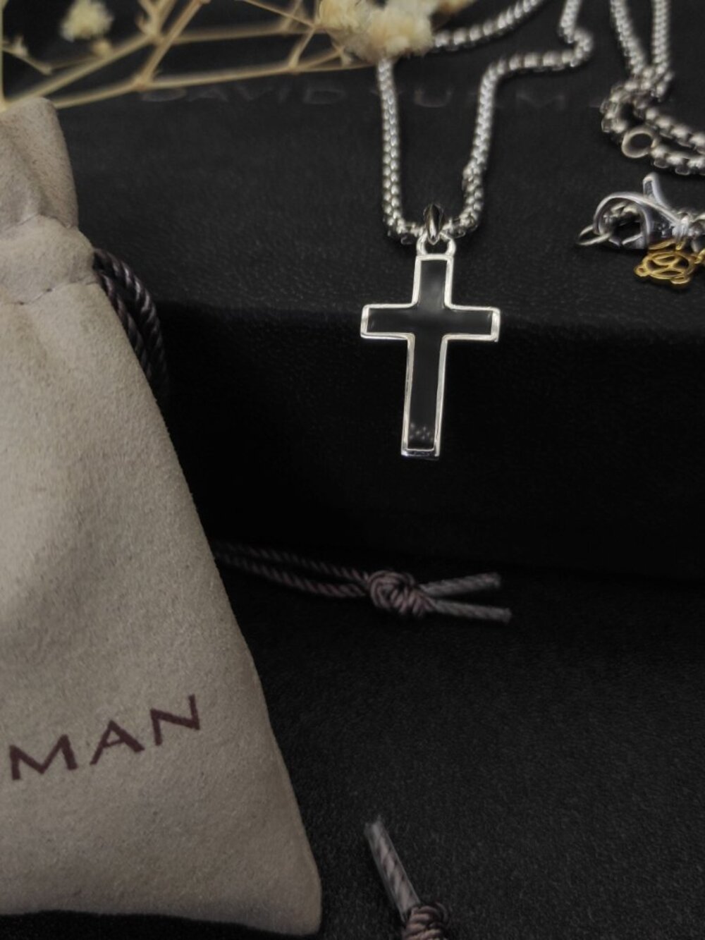 David Yurman 925 Silver Necklaces with Original Pouch - Picture 2 of 6